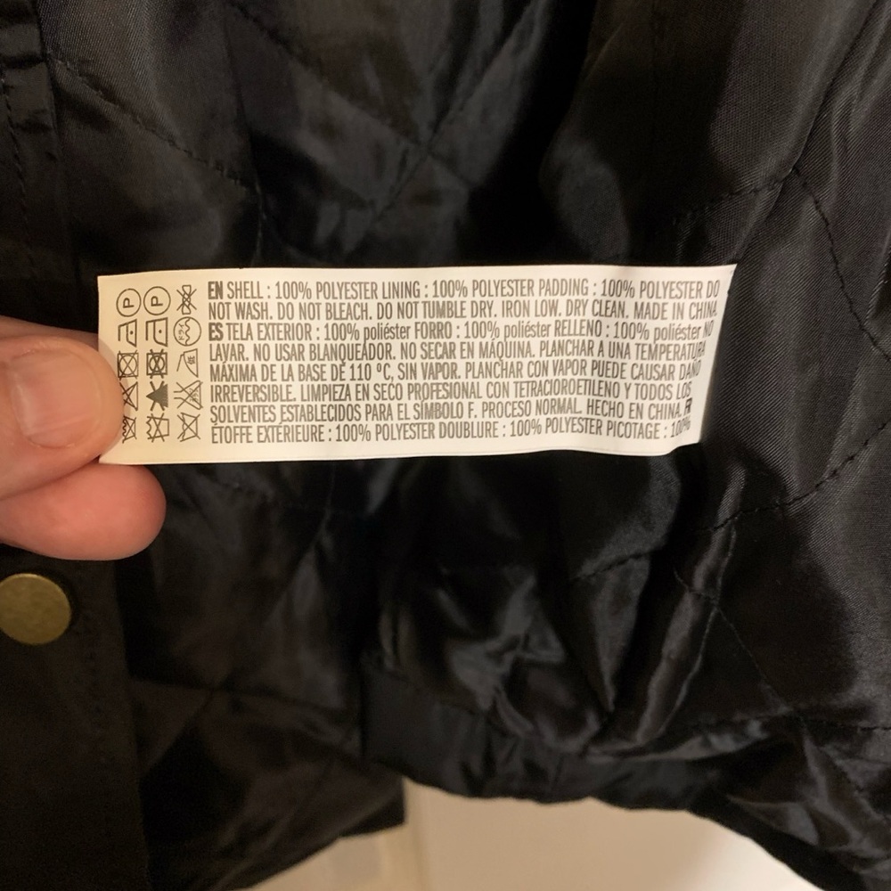 NEW Forever 21 Plus 2X Black Lightweight Waisted Jacket, Lined, Zip and Snap - Picture 13 of 15